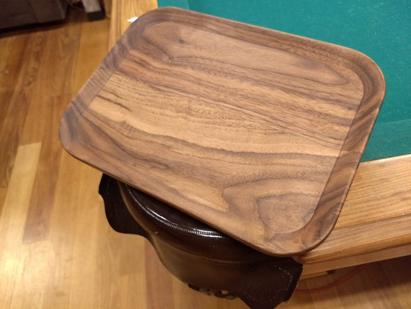 High Roller Tray in Walnut-Lumberjack Wood Products